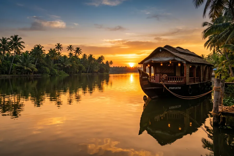 Thekkady to Alleppey Houseboat