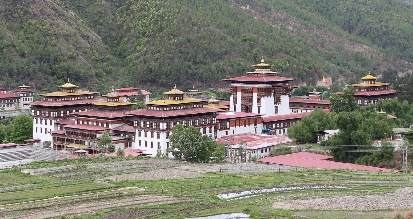 Arrive Paro → Thimphu