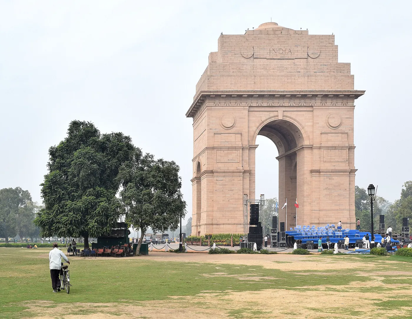 Departure from Delhi