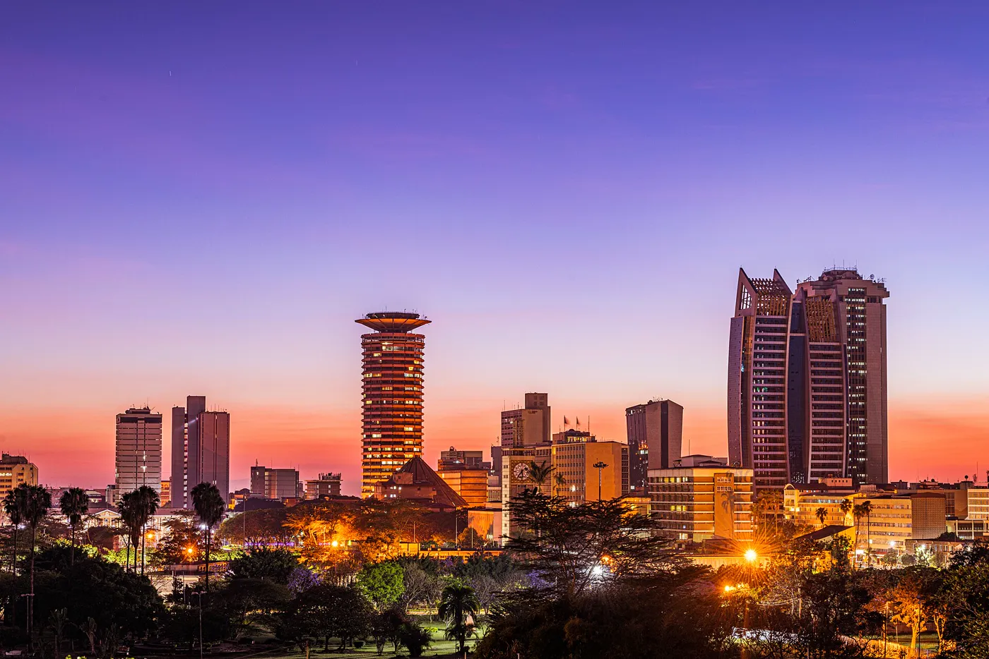 Arrive Nairobi