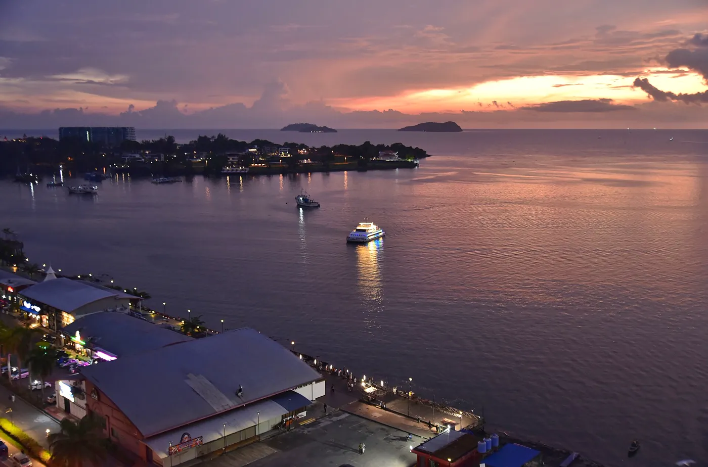 Arrive Kota Kinabalu