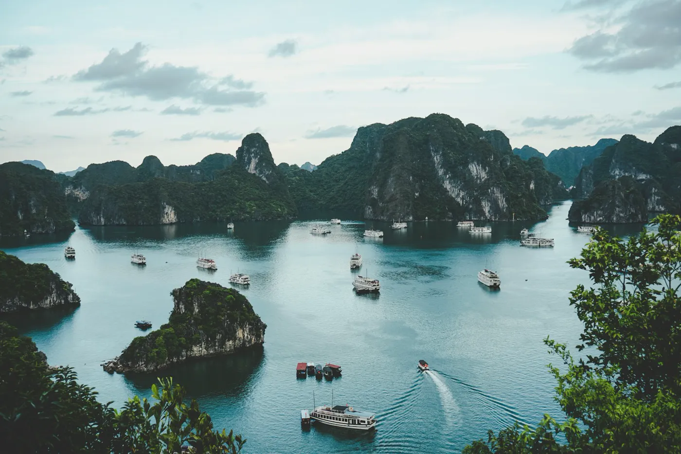 Traditional boat in Southeast Asia